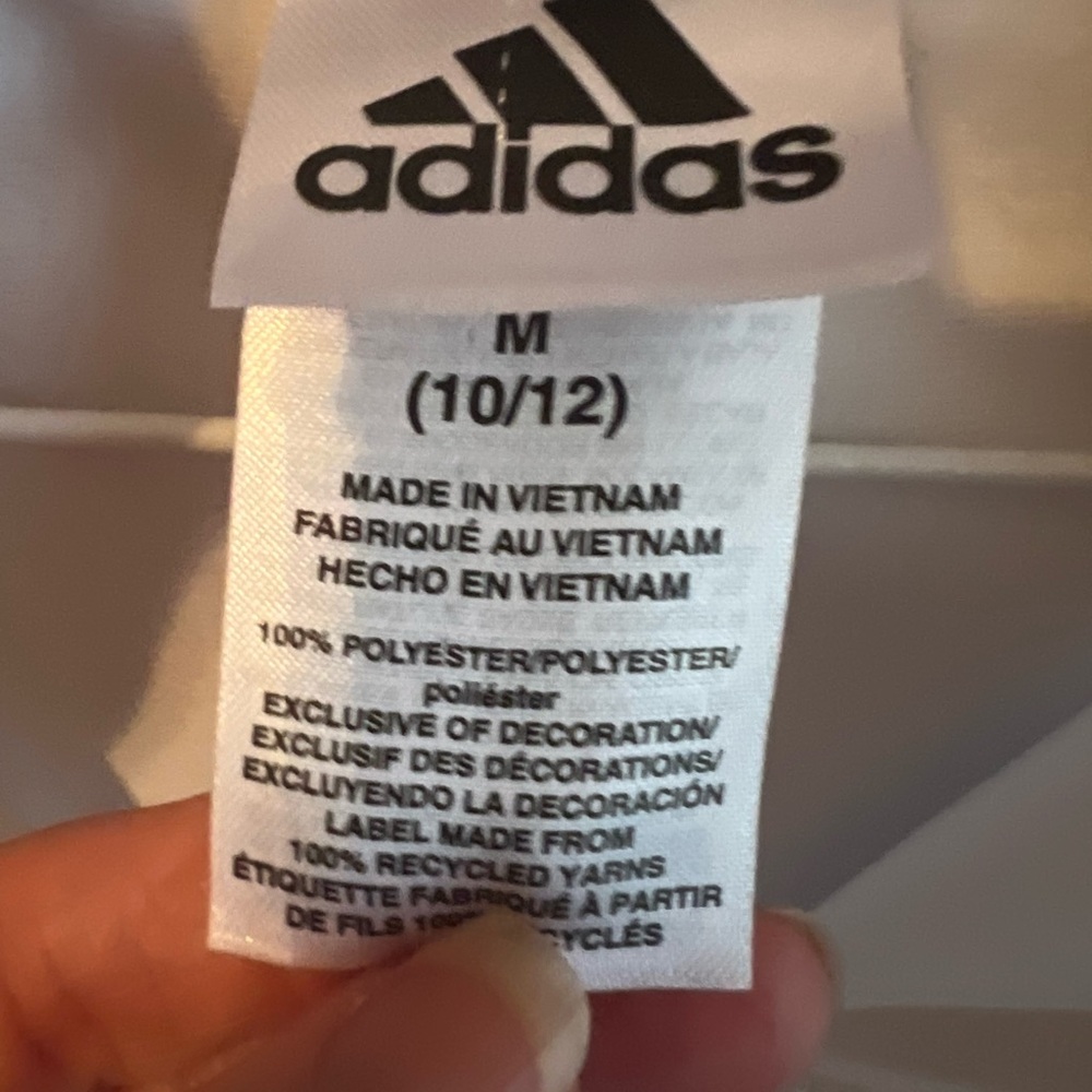 Adidas Boys Zip Front Iconic Tricot Jacket - Picture 6 of 6